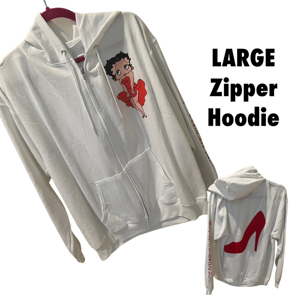 Betty Boop zipper hoodie